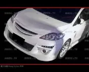 06 07 馬自達5 MAZDA5 日規 前保桿 CR3 AUTO 馬五 馬5