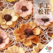 (店+)松花 小松花 極度花燥 花材 主花 手工花 永生花 乾燥花 不凋花 小牡丹 馬尾松 太陽玫瑰 蓪草花 畢業季 畢業