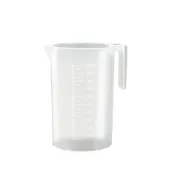 (店+)2000ml 大容量塑膠量杯 耐熱 PP刻度杯 刻度量杯 量水杯 實驗室量杯 透明量杯 尖嘴量杯 618-PPC2000