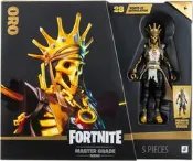 已上市預購 Fortnite要塞英雄 4吋 豪華版 黃金骷髏人 ORO Jazwares