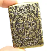 正品附發票 美國ZIPPO打火機 【正版康斯坦汀】驅魔神探 ARMOR厚殼 (仿古黃銅-型號29719)✦球球玉米斗✦
