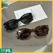 現+免運丨臺灣實拍S05117偏光高級感T字偏光貓眼墨鏡/二色/抗uv/時尚/jennie/穿搭/渡假/好看/夏日YRT
