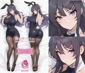 ⚓艦隊抱枕⚓ 青春豬頭少年不會夢到兔女郎學姊 櫻島麻衣 等身抱枕 2WAY 等身抱枕套 モエラボ原創