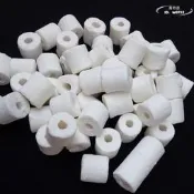 【公司貨免運】陶瓷環玻璃環生物環細菌屋培菌環水族魚缸過濾器濾材錦鯉魚池濾材