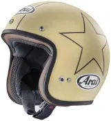 台中皇欣!!正日本名牌 ARAI 出品半罩復古3/4安全帽 Classic MOD STARS CAMEL !!
