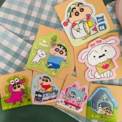 💗正版現貨💗蠟筆小新 大卡片 小卡 卡片 萬用卡片 生日卡 野原新之助 萬用卡 禮物 燙金 可愛 禮物卡 卡通 小新