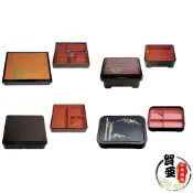 (店+)密胺便當盒【賀亞批發】分隔便當盒 日式便當盒 定食盒 便當盒 鰻魚飯盒 美耐皿便當盒 鰻飯盒 圓形便當盒 方形便當盒