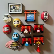 （現貨）日本鳥居立體造型磁鐵冰箱貼/京都清水寺/櫻花東京鐵塔🗼/富士山🗻/狐狸/達摩/嵐山紅燈籠🏮/金閣寺/奈良鹿餅