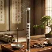 (店+)【鼎曨沉檀香】野生特級老安汶水沉臥香 1管｜20克(線香 臥香 沉香 天然香 薰香 香氛 擴香 冥想 淨化 除障 開運 招財 貴人)