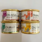 【丹尼寵物】Dr. wish 愛貓配方貓罐系列 85g 四種配方 牛磺酸 果寡糖 維他命a 維他命B