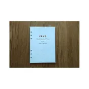 (店+)199 - 凱利迪 2026年 25K 6孔 工商日誌 補充包(左三右四) KWB-2515