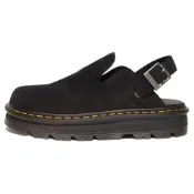 (店+)【Dr.Martens】31657001 Dr.Martens馬丁 時尚舒適 防滑包頭拖鞋 男女同款 黑色