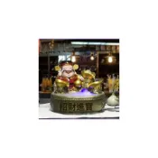 (店+)財神爺 招財進寶 招財擺飾 招財水流盆 聚寶盆 水流擺飾 流水擺飾 流水盆 開運 風水擺件 風水擺飾 開業 喬遷 禮物