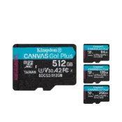 (店+)【Kingston 金士頓】適用 HP惠普 行車紀錄器 MicroSD通用記憶卡 32G 64G 128G 256G 512G U3 V30 A2