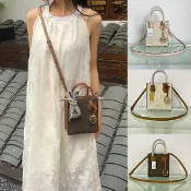 喜挖2店 MK潮流女包新款斜背腋下包時尚單肩迷你琴譜包小方包
