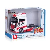 風鈴草百貨 【高精度仿真】合金汽車模型 1:43 斯堪尼亞奔馳拖車頭 收藏玩具 屋頂擺設 室內模型