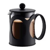 【Bodum】KENYA 法式濾壓壺500cc(耐熱玻璃法式濾壓壺/泡茶壺/咖啡壺/法壓壺/高硼矽玻璃/總代理公司貨)
