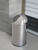 MIT 台灣製造~30L垃圾桶~~不銹鋼垃圾桶 30公升 PUSH垃圾桶~大型垃圾桶   大容量垃圾桶 特價$1350元
