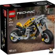 (店+)【LEGO 樂高】高雄天利鄭姐｜樂高 42225 黃色摩托車 科技 TECHNIC 系列 交通模型