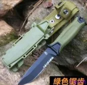 特價貝爺戶外刀獵刀高硬度直刀戶外刀  軍刀  直刀具  叢林探險戰術荒野求生潛水綁腿軍刀