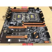 ♞,♘X99/x79雙路主板2011針CPU服務器DDR3/4遊戲多開E5 2678v3 2680V4