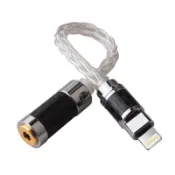 YYTCG Lightning轉3.5/4.4mm 音訊轉接線 DAC 發燒 小尾巴(30-767-01~02