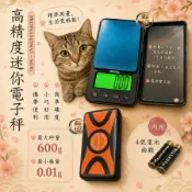 高精度迷你電子秤 600g/0.01g 綠背光