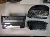 '14 BMW E84 X1 20i CIC CD導航主機9283431+螢幕+儀表板9316121 #24541-43
