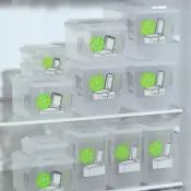 喜挖2店 日本翻蓋冰箱保鮮盒廚房食品盒雜糧五穀米箱米桶食材儲物罐