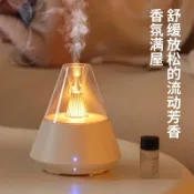 小胖達生活百貨 北歐風家居精油香薰機 臥室精油香薰霧化水氧機 氛圍燈
