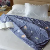 LAMINA 舒適印花單人荳荳毯110*150cm