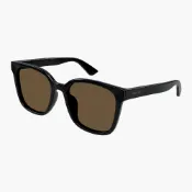 【GUCCI 古馳】方形膠框抗UV太陽眼鏡(GG1346SK-005)