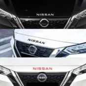 【雯雯貼紙】尼桑用于日產軒逸天籟引擎蓋貼紙車頭貼紙蓋劃痕貼改裝車身裝飾隨意貼