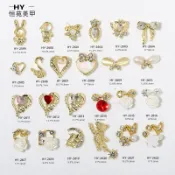 【現貨＋預購】新款美甲飾品宇航員貓眼美甲鑽紅鑽love貓眼兔子配飾蝴蝶結帶鑽  ⚠️未滿99（不含運費）不出貨⚠️