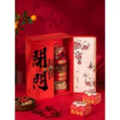 ✨特惠✨2026年新年禮盒空盒賀年禮盒包裝春節紅色糖果年貨禮品盒子高級感