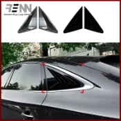 適用於【奧迪audi Q5 FY轎跑 2018-2024】後車三角窗百葉窗後擾流板包圍外觀外飾車身車體空力套件三角窗改裝
