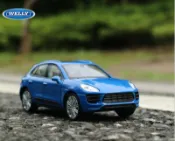 阿莎力 Welly 威利 保時捷 MACAN 正版授權 1：36 1/36   合金車 模型車 迴力車J01