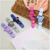 (店+)手帕夾(幼稚園卡通手帕夾 嬰幼兒口水巾手帕防掉夾 寶寶兩頭夾擦汗巾防掉夾子 雙頭夾)