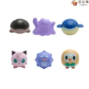 Bone 蹦克 寶可夢捏捏樂公仔第一彈 6入一組 夯品集 神奇寶貝 百變怪 Pokemon 夯品集