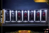 【嚴選好物】【現貨】Hot Toys MMSC005-11 鋼鐵人3 迷你鋼鐵人裝甲格納庫 7款(滿300出貨)