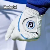 NO1百貨市場 FootJoy高爾夫手套男WeatherSof持久耐用舒適靈動拇指羊皮FJ手套