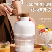 刨冰機 炒冰機 挫冰機 碎冰機 手動刨冰機家用綿綿冰機器小型碎冰機冰沙機手搖沙冰機雹冰機擺攤 TPQ7