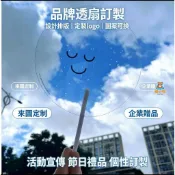 客製化小扇子訂製 迷你透扇 應援扇子 透扇 扇子 應援扇戶外婚禮扇子周邊捏臉明星透扇定製3D透明廣告扇子定製