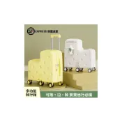 (店+)新款兒童行李箱拉桿箱20寸大容量可坐可騎登機箱萬向輪6輪旅行箱 ❤櫻妮&百貨體驗館❤
