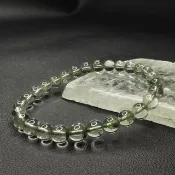 綠幽靈 千層綠幽靈 巴西 6mm  天然水晶 手串