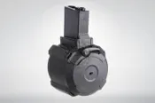 2館 D60 電動 彈鼓 1200發 ( BB槍BB彈玩具槍模型槍電動槍彈匣彈夾 M4 M4A1 M16 416 RIS