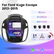 【3C驗證】適用於 13-18款福特翼虎Kuga豎屏導航 安卓車載導航儀無線carplay車載導航 車機導航