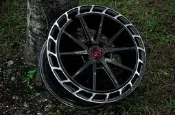 RFF01 18吋旋壓鋁圈 5X100 5X108 5X112 5X114 TIGUAN CRV UX NX RX M7