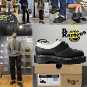 台灣發貨 日本Dr正品Martens 馬丁 馬汀靴 38-46 原盒 1461 Bex Ds黑白奧利奧厚底男女同款