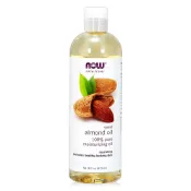【NOW】甜杏仁油 Sweet Almond Oil 473ML 基礎油/基底油/按摩油/美國原裝/無味
